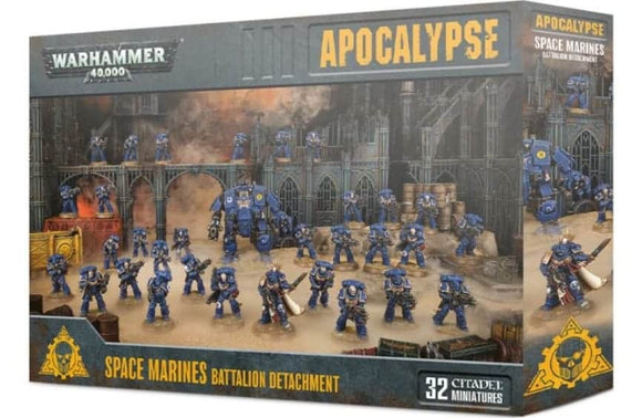 Warhammer 40,000 Apocalypse Space Marines Battalion Detachment Home page Other   