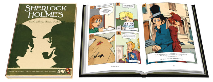Graphic Novel Adventures: Sherlock Holmes The Challenge of Irene Adler Non-RPG Books Other