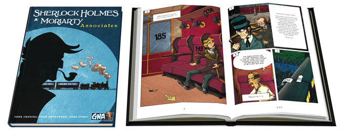 Graphic Novel Adventures: Sherlock Holmes & Moriarty Associates Non-RPG Books Other