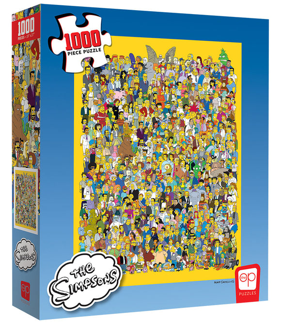 Simpsons Cast of Thousands Puzzle Puzzles Other   