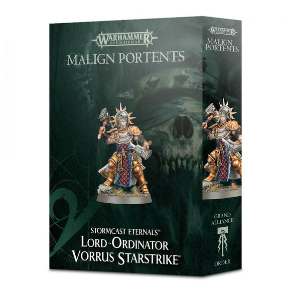 Age of Sigmar Malign Portents Stormcast Eternals: Lord-Ordinator Vorrus Starstrike Home page Games Workshop   