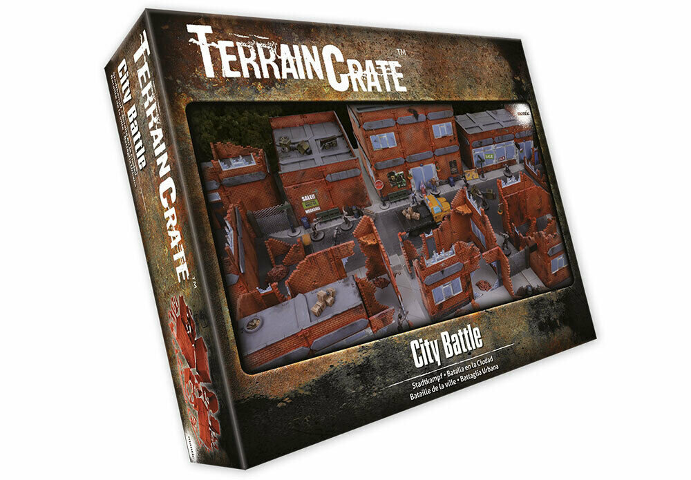 Terrain Crate City Battle Miniatures Mantic Games