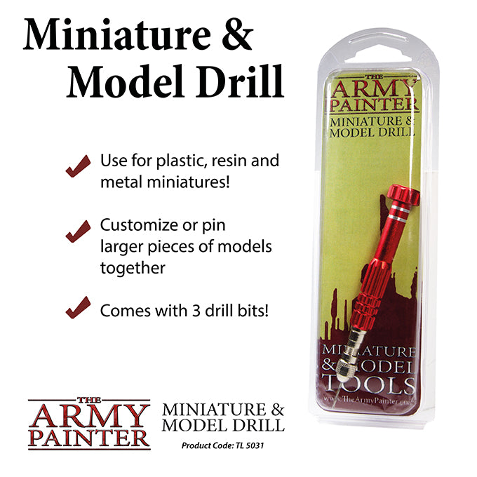 Army Painter Hobby Tools: Miniature & Model Drill Tools Army Painter