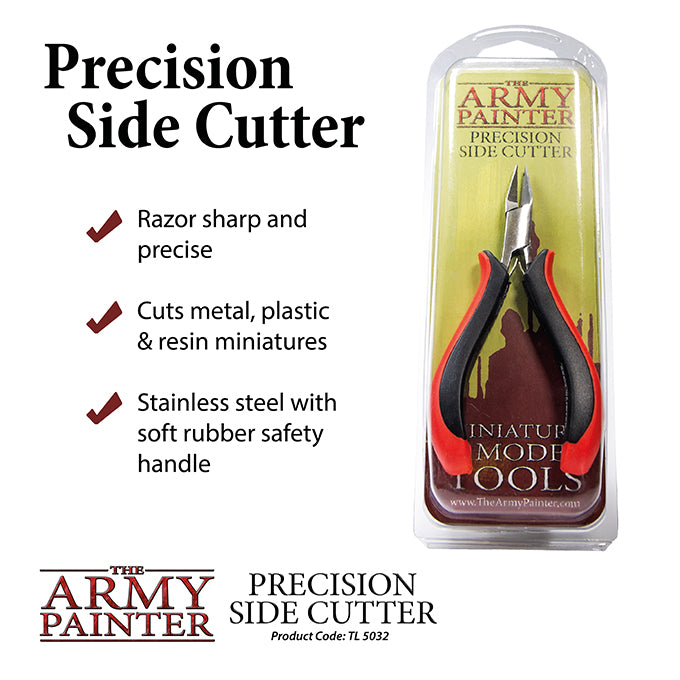 Army Painter Hobby Tools: Precision Side Cutter Tools Army Painter