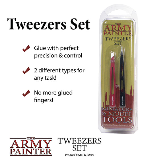 Army Painter Hobby Tools: Tweezer Set Home page Army Painter   