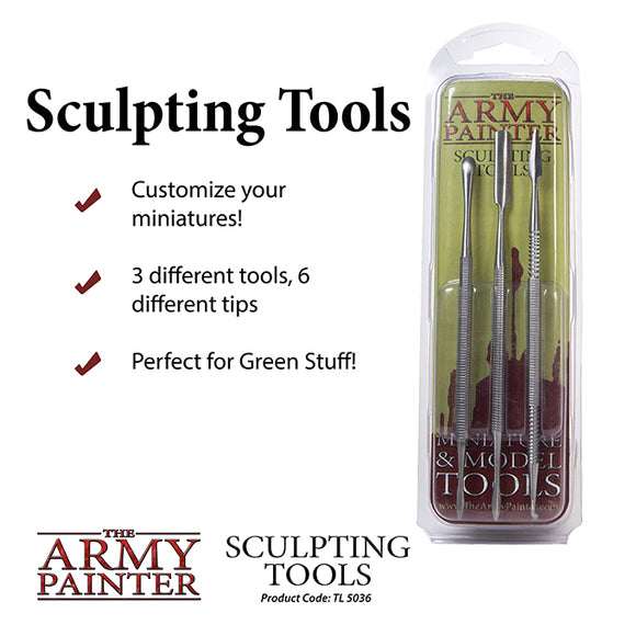 Army Painter Hobby Tools: Sculpting Tools Tools Army Painter