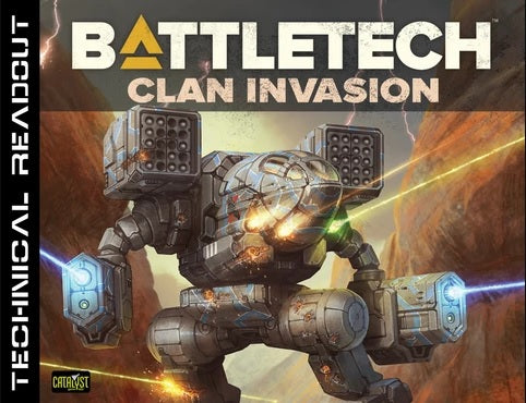BattleTech: Technical Readout Clan Invasion Miniatures Catalyst Game Labs   