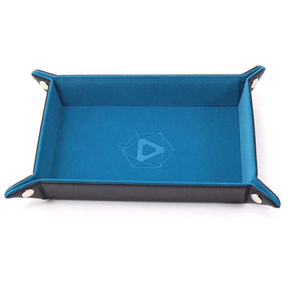 Die Hard Dice Rectangular Folding Dice Tray Teal Home page Other   