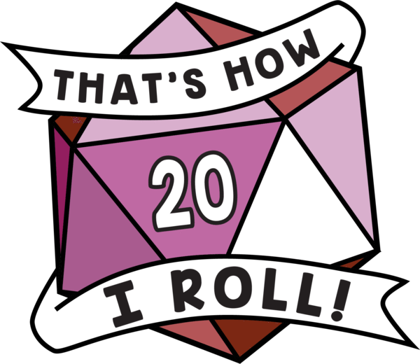 That's How I Roll Pride Pin: Lesbian Clothing & Accessories Foam Brain Games