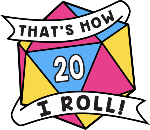 That's How I Roll Pride Pin: Pansexual Clothing & Accessories Foam Brain Games