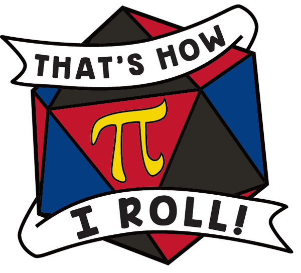 That's How I Roll Pride Pin: Polyamorous Clothing & Accessories Foam Brain Games
