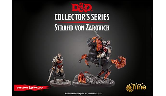 D&D Collector's Series Strahd von Zarovich on foot & mounted (71128) Miniatures Gale Force Nine
