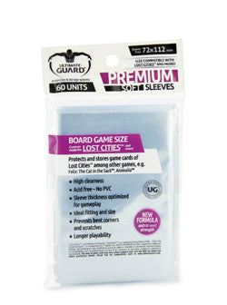 Ultimate Guard Premium Lost Cities 72x112mm Board Game Sleeves 60ct (10286) Supplies Ultimate Guard   