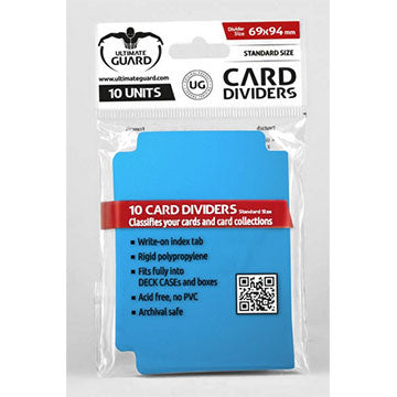 Ultimate Guard Card Dividers 10ct Blue (10359) Home page Ultimate Guard   