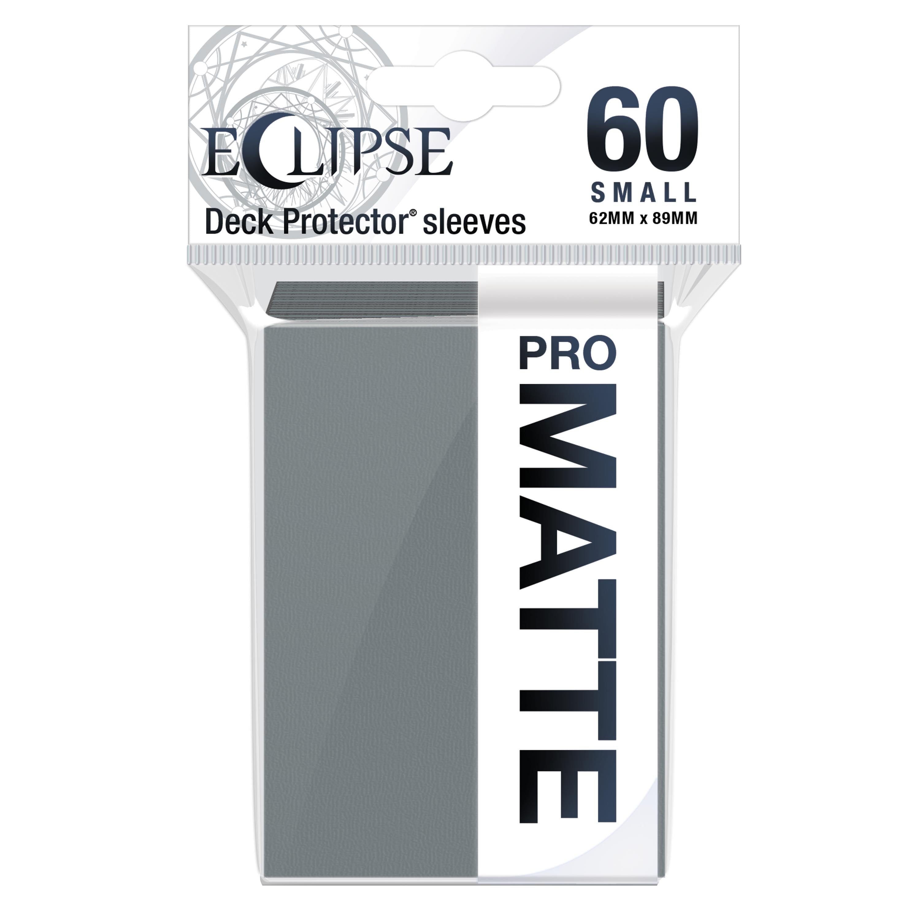 Ultra Pro Eclipse 60ct Small Size Matte Sleeves Smoke Grey (15647) Supplies Ultra Pro   
