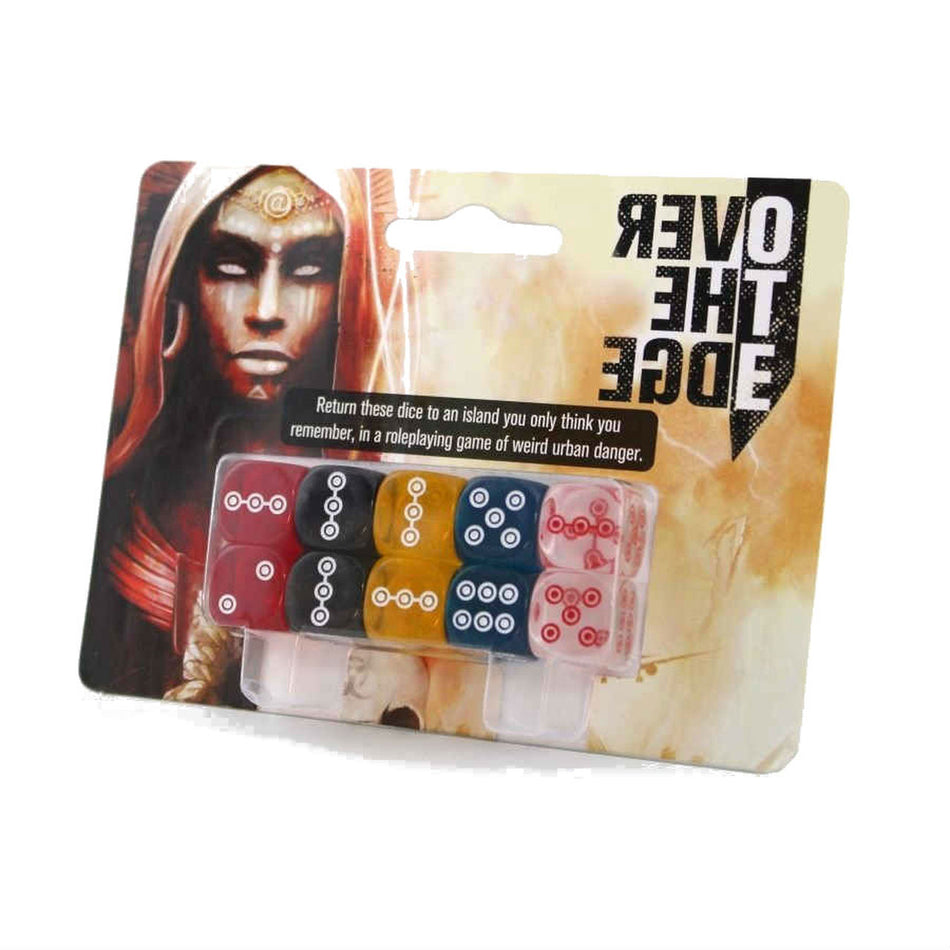 Over the Edge Roleplaying Game Dice Set Dice Atlas Games   