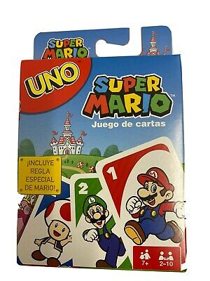 UNO Super Mario Bros en Español Board Games Mattel, Inc   