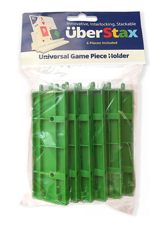 UberStax Universal Game Piece Holders - Green Home page Other   