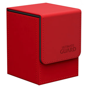Ultimate Guard 100+ Leatherette Flip Deck Box Red (10397) Home page Other   