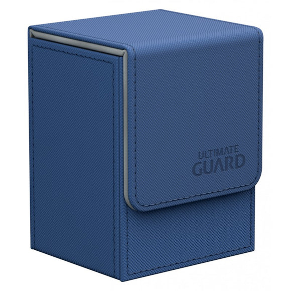 Ultimate Guard 80+ XenoSkin Flip Deck Box Blue (10218) Home page Ultimate Guard   