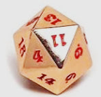 Easy Roller Rose Gold Red Single D20 Home page Easy Roller Dice   