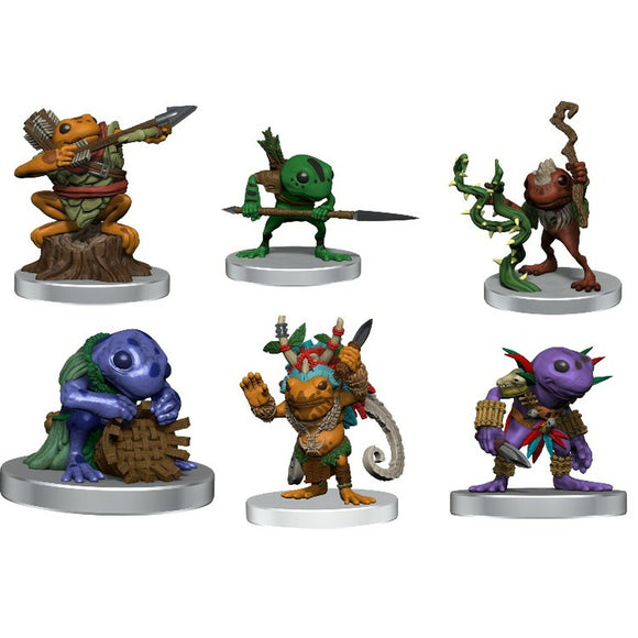 D&D Icons of the Realms Grung Warband (96123) Miniatures WizKids