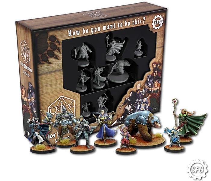 Critical Role: Vox Machina Miniatures Set Miniatures Other