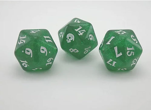 Black Oak Workshop Black Death Virulent Veridian Single D20  Other   