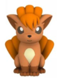 Banpresto Pokemon Mini Soft Vinyl Figure Vulpix  JBK International   