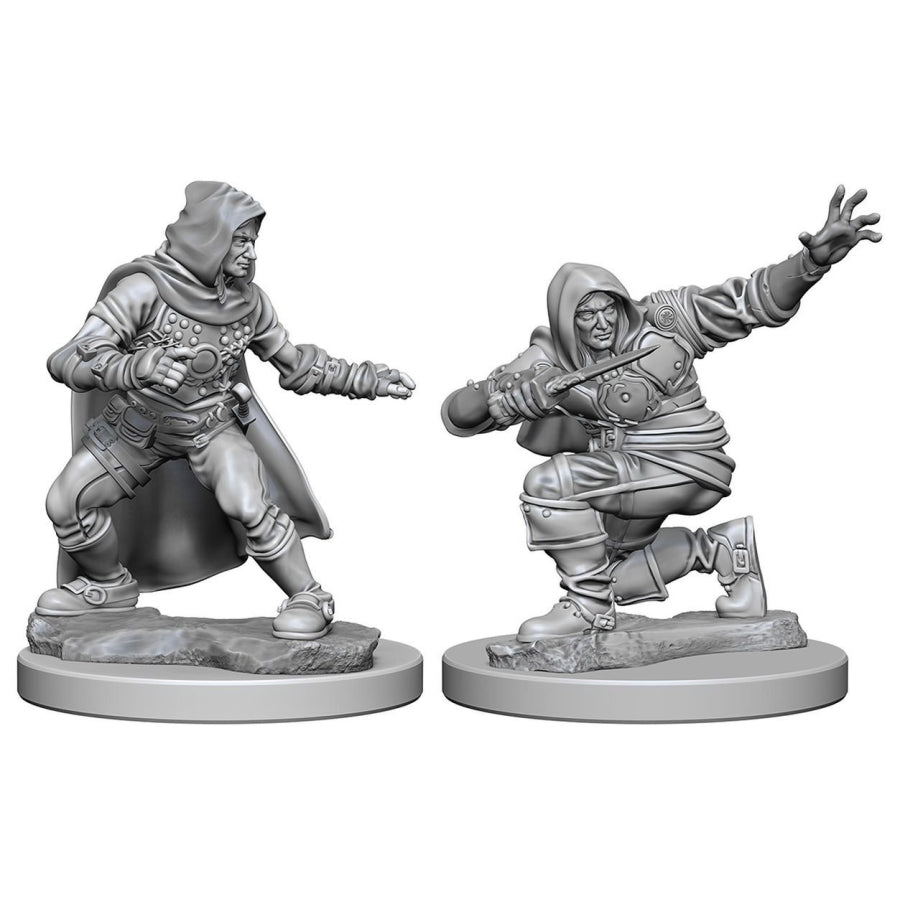 Pathfinder Deep Cuts Unpainted Miniatures: Human Male Rogue (72602) Miniatures WizKids   
