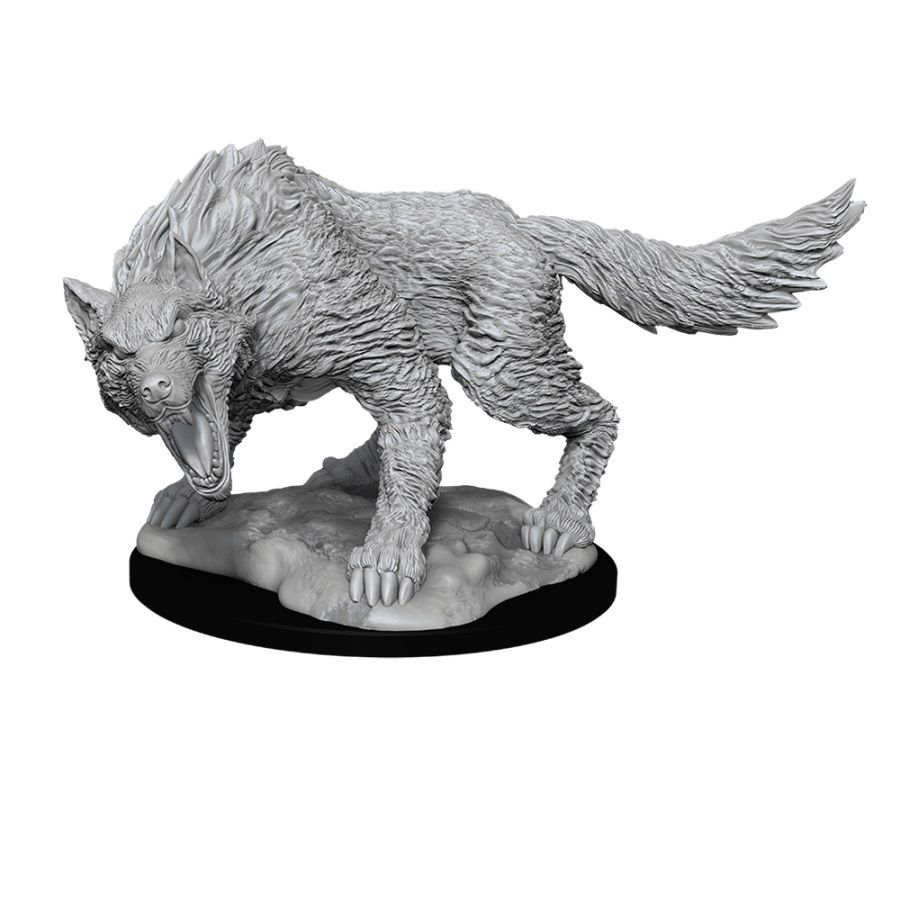 D&D Nolzur's Marvelous Unpainted Miniatures: Winter Wolf Miniatures WizKids   