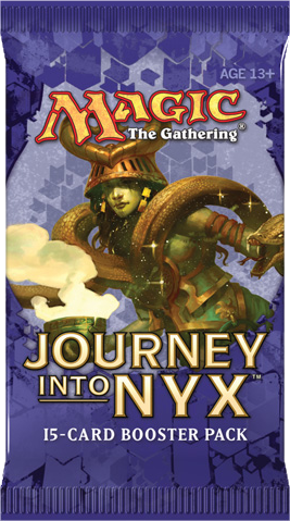 Magic the Gathering Journey Into Nyx Booster Pack Magic the Gathering Journey Into Nyx Booster Pack