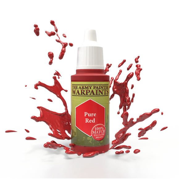 Warpaints Acrylic: Pure Red Home page Army Painter   