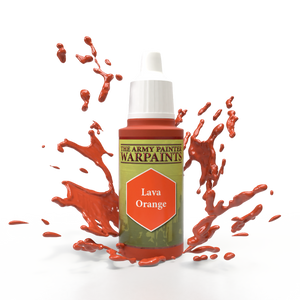 Warpaints Acrylic: Lava Orange Home page Army Painter   