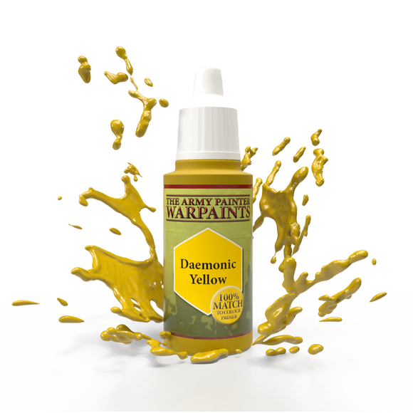 Warpaints Acrylic: Daemonic Yellow Home page Army Painter   