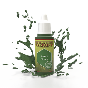 Warpaints Acrylic: Army Green Home page Army Painter   