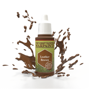 Warpaints Acrylic: Leather Brown Home page Army Painter   
