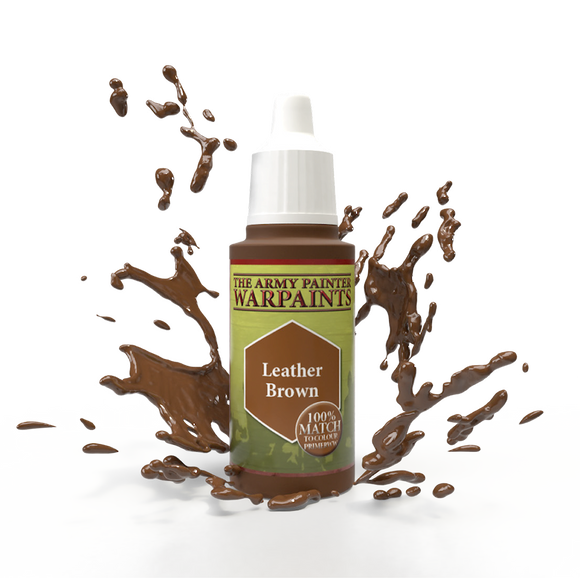 Warpaints Acrylic: Leather Brown Home page Army Painter   