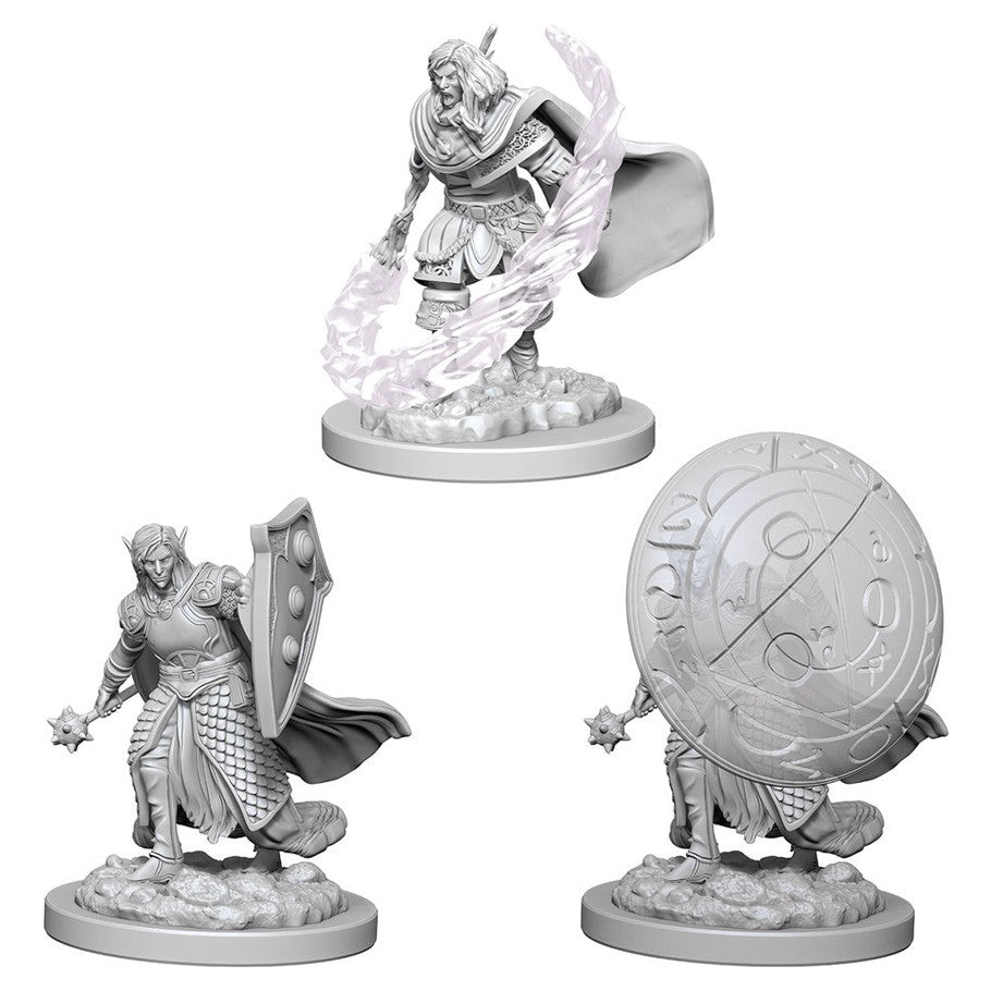 D&D Nolzur's Marvelous Unpainted Miniatures: Elf Male Cleric Miniatures WizKids   