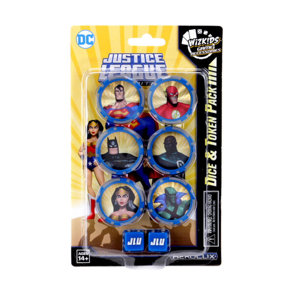 HeroClix Justice League Unlimited Dice & Token Pack Miniatures WizKids