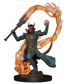D&D Icons of the Realms Premium Figures: Tiefling Male Sorcerer (93002) Miniatures WizKids   