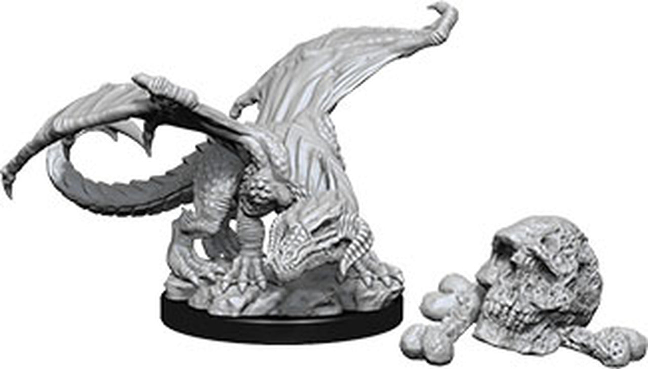 D&D Nolzur's Marvelous Unpainted Miniatures: Black Dragon Wyrmling Miniatures WizKids   