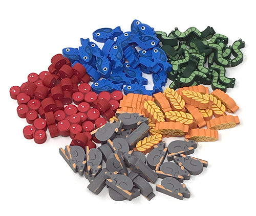 Wingspan Food Upgrade Kit (105 pcs) Board Games Other