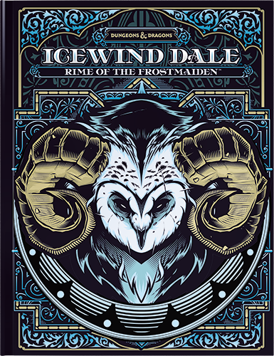 D&D 5e Icewind Dale: Rime of the Frostmaiden - Limited Edition Hobby Shop Cover Role Playing Games Wizards of the Coast   