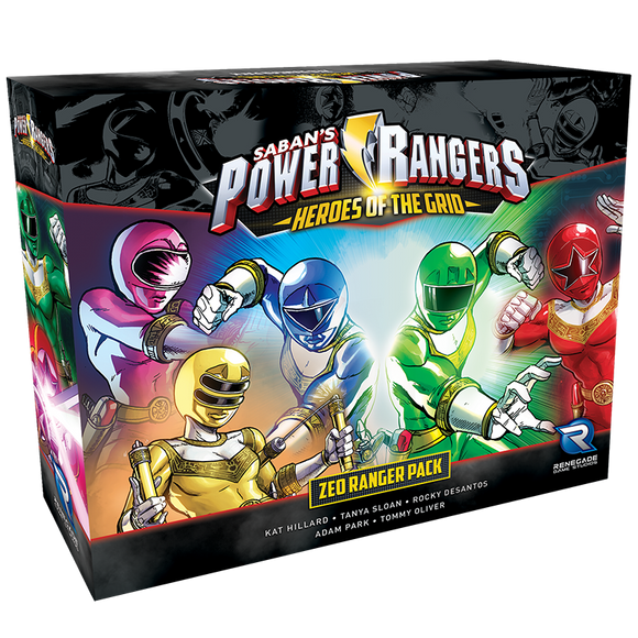 Power Rangers: Heroes of the Grid - Zeo Ranger Pack Miniatures Renegade Game Studios