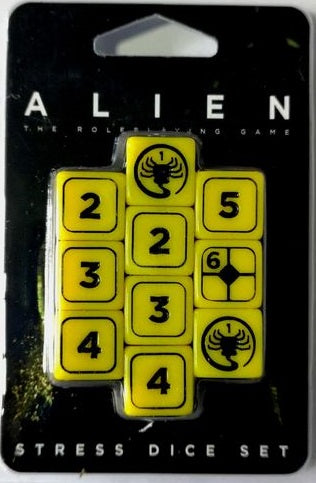 Alien RPG: Stress Dice Set Dice Free League Publishing