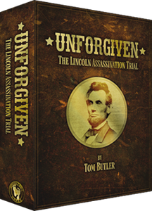 Unforgiven: The Lincoln Assassination Trial Deluxe Kickstarter  Common Ground Games   