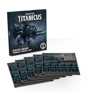 Adeptus Titanicus Acastus Knight Command Terminal Pack  Home page Games Workshop   