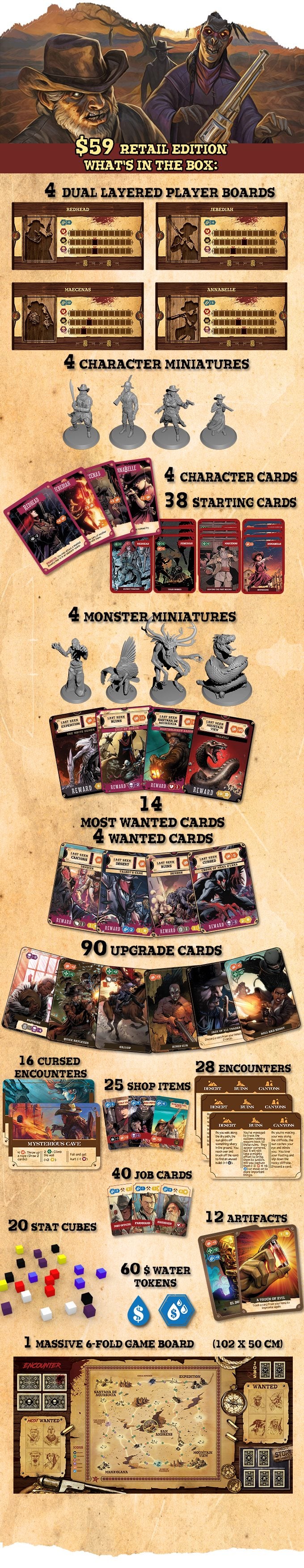 The Few & The Cursed KS Edition Board Games Other