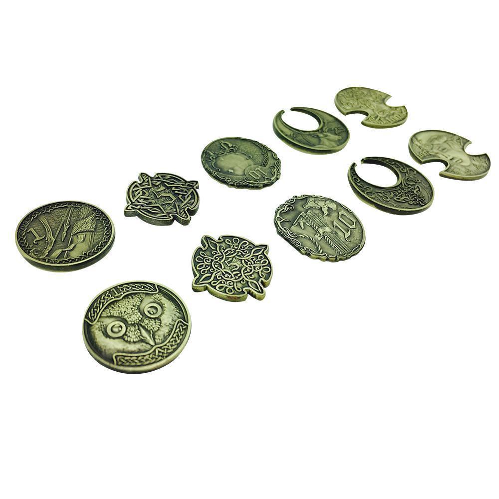 Adventure Coins: Elven Set of 10 Coins Supplies Norse Foundry